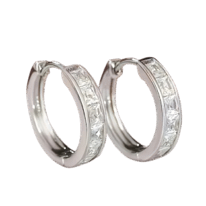 925 Silver Plated Minimalist Stud Earrings – Lightweight Hypoallergenic Jewellery for Women